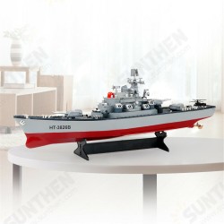 HT 1/250 3826B RTR 6.8km/h 2.4G 4CH RC Boat Vehicles Dual Motors Millitary Warship Battleship LED Lighting Models HT 1/250 3826B RTR 6.8km/h 2.4G 4CH RC Boat Vehicles Dual Motors Millitary Warship Battleship LED Lighting Models
