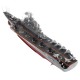 HT 1/275 2878B 76.5cm Military Warship Cruiser Warship Waterproof Boat 2.4G 4CH Wireless RC Boat Vehicle Models