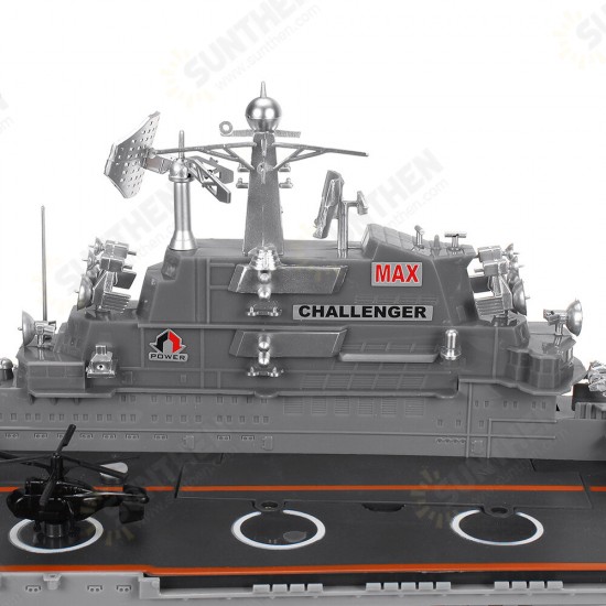 HT 1/275 2878B 76.5cm Military Warship Cruiser Warship Waterproof Boat 2.4G 4CH Wireless RC Boat Vehicle Models