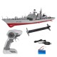 HT 2879B 1/275 RTR 78cm 2.4G 4CH RC Boat Vehicles Millitary Warship Torpedo LED Lighting Models