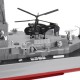 HT 2879B 1/275 RTR 78cm 2.4G 4CH RC Boat Vehicles Millitary Warship Torpedo LED Lighting Models