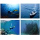 ROV Drone Underwater 1080P Camera Undersea Detection Underwater 50M/100M RC Submarine