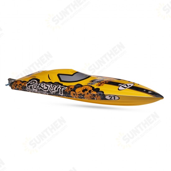 1106 Fiberglass 82cm Brushless RC Boat Anti-Capsize 120A ESC without Servo Transmitter Battery Charger