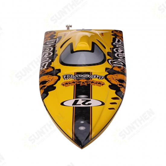 1106 Fiberglass 82cm Brushless RC Boat Anti-Capsize 120A ESC without Servo Transmitter Battery Charger