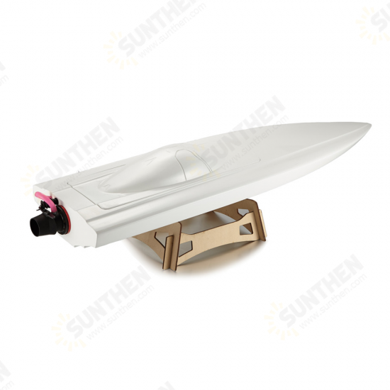 1151 24inch Jet Powered Brushless 120A ESC RC Boat Fiberglass Hull without Battery Transmitter Servo Model