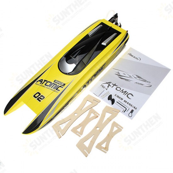 V792-4 ATOMIC 2.4G Brushless PNP 60km/h Atomic RC Boat Without Battery Charger Transmitter