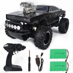 1/10 2.4G 4WD RC Car High Speed Off Road Crawler Vehicle Model RTR 28 km/h With Two Batteries 1/10 2.4G 4WD RC Car High Speed Off Road Crawler Vehicle Model RTR 28 km/h With Two Batteries