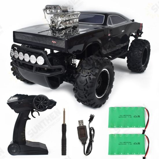 1/10 2.4G 4WD RC Car High Speed Off Road Crawler Vehicle Model RTR 28 km/h With Two Batteries