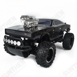1/10 2.4G 4WD RC Car High Speed Off Road Crawler Vehicle Model RTR 28 km/h With Two Batteries 1/10 2.4G 4WD RC Car High Speed Off Road Crawler Vehicle Model RTR 28 km/h With Two Batteries