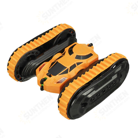 828G 2 in 1 RC Car 2.4G 1:16 Stunt Drift Deformation LED Light Tank Tracked Jumping 360° Flip Vehicle Kids Child Toys