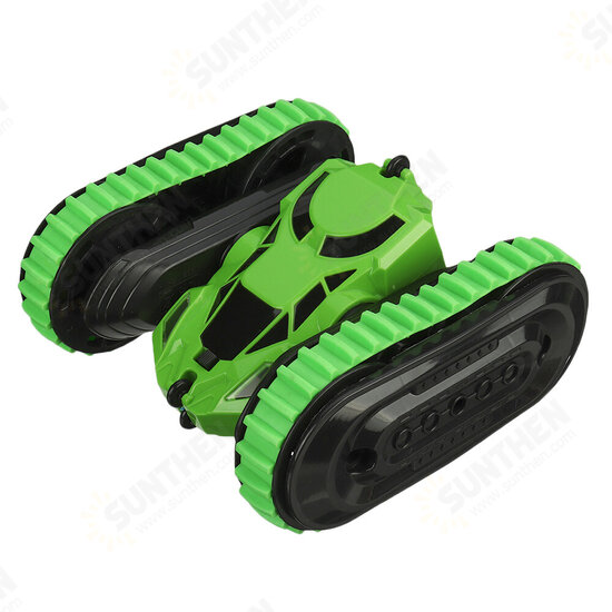 828G 2 in 1 RC Car 2.4G 1:16 Stunt Drift Deformation LED Light Tank Tracked Jumping 360° Flip Vehicle Kids Child Toys