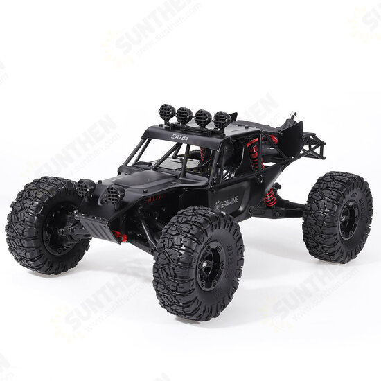 EAT04 1/12 2.4G 4WD RC Car Metal Body Shell Desert Off-road Truck 7.4V 1500mAH RTR Toy Black