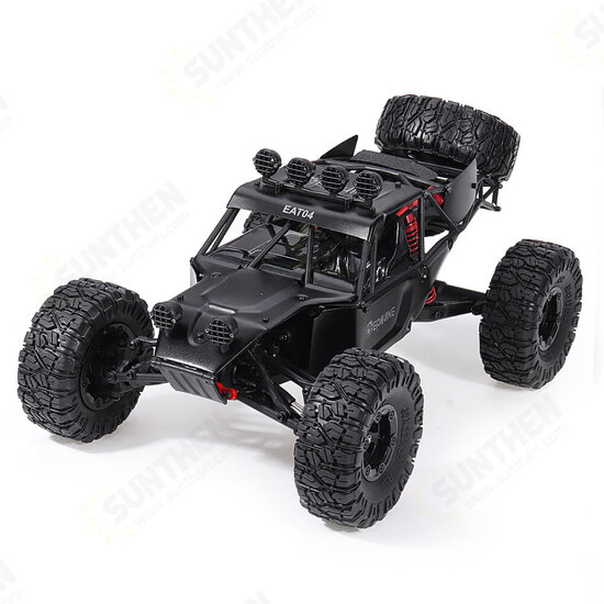 EAT04 1/12 2.4G 4WD RC Car Metal Body Shell Desert Off-road Truck 7.4V 1500mAH RTR Toy Black