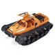 EAT06 Remote Control Tank 1/12 RC Crawler 2.4G High Speed 12km/h Off-Road RC Car All Terrain Drift Tank Full Proportional Control RC Vehicle Models with Head Light