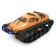 EAT06 Remote Control Tank 1/12 RC Crawler 2.4G High Speed 12km/h Off-Road RC Car All Terrain Drift Tank Full Proportional Control RC Vehicle Models with Head Light