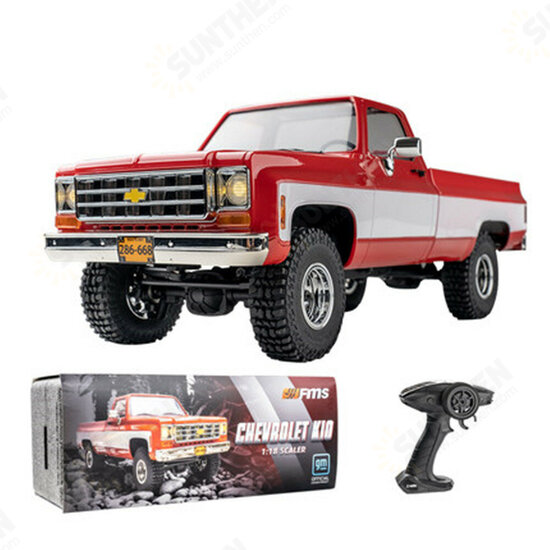 11808 K10 RTR 1/10 2.4G 4WD RC Car LED Light Off-Road Climbing Truck Crawler Vehicles Models Toys