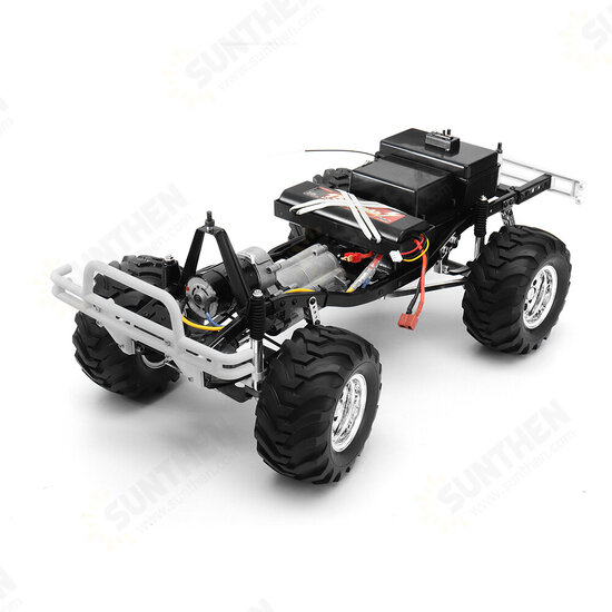 HG P407 1/10 2.4G 4WD RC Car for TOYATO Metal 4X4 Pickup Truck Rock Crawler RTR Toy