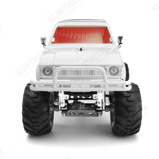 HG P407 1/10 2.4G 4WD RC Car for TOYATO Metal 4X4 Pickup Truck Rock Crawler RTR Toy