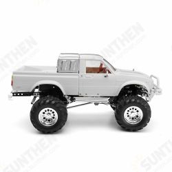 HG P407 1/10 2.4G 4WD RC Car for TOYATO Metal 4X4 Pickup Truck Rock Crawler RTR Toy HG P407 1/10 2.4G 4WD RC Car for TOYATO Metal 4X4 Pickup Truck Rock Crawler RTR Toy