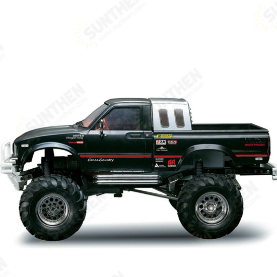 HG P407 1/10 2.4G 4WD RC Car for TOYATO Metal 4X4 Pickup Truck Rock Crawler RTR Toy