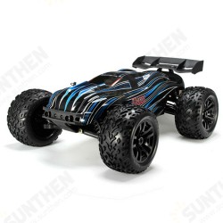 w/ 2 Battery 120A Upgraded 1/10 2.4G 4WD 80km/h Brushless RC Car Truggy 21101 RTR Model w/ 2 Battery 120A Upgraded 1/10 2.4G 4WD 80km/h Brushless RC Car Truggy 21101 RTR Model