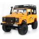 MN90 1/12 2.4G 4WD RC Car w/ Front LED Light 2 Body Shell Roof Rack Crawler Off-Road Truck RTR Toy