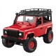 MN90 1/12 2.4G 4WD RC Car w/ Front LED Light 2 Body Shell Roof Rack Crawler Off-Road Truck RTR Toy