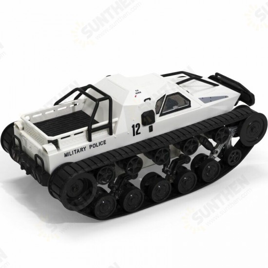 RB01K 1203 1:12 Drift RC Tank Car Kit Need to Assemble 2.4G High Speed Full Proportional Control RC Vehicle Model Without Electronic Element No Transmitter No Battery