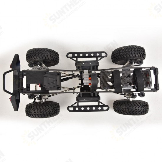 EX86100 PRO Kit 1/10 2.4G 4WD Rc Car Electric Climbing Rock Crawler without Electronic Parts