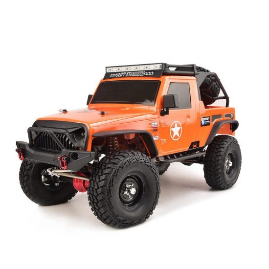 EX86100 PRO Kit 1/10 2.4G 4WD Rc Car Electric Climbing Rock Crawler without Electronic Parts