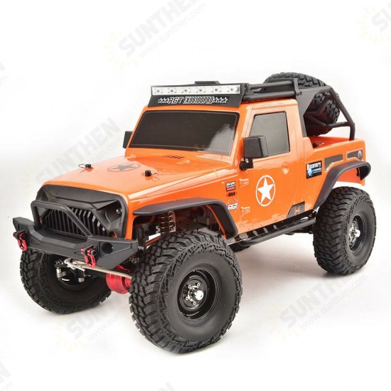 EX86100 PRO Kit 1/10 2.4G 4WD Rc Car Electric Climbing Rock Crawler without Electronic Parts