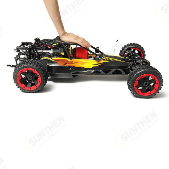 for Baja 1/5 2.4G RWD RC Car 80km/h 29cc Gas 2 Stroke Engine RTR Truck