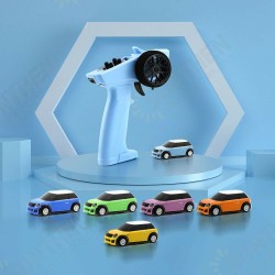 1/76 2.4G RWD Fully Proportional Mini RC Car LED Light Vehicles Model Kids Children Toys 1/76 2.4G RWD Fully Proportional Mini RC Car LED Light Vehicles Model Kids Children Toys