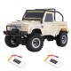 1/24 Mini RC Car Crawler with Two Batteries 4WD 2.4G Waterproof RC Vehicle Model RTR for Kids and Adults