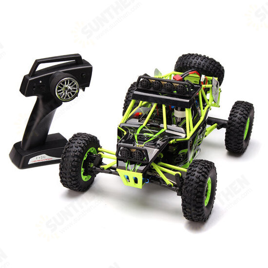 12427 2.4G 1/12 4WD Crawler RC Car With LED Light 7.4V 1500mAh