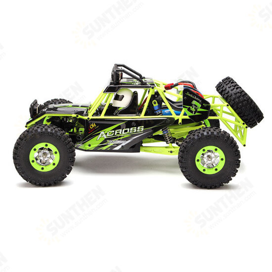 12427 2.4G 1/12 4WD Crawler RC Car With LED Light 7.4V 1500mAh