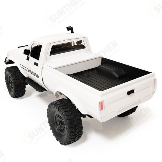 WPL C24 1/16 2.4G 4WD Crawler Truck RC Car KIT Full Proportional Control