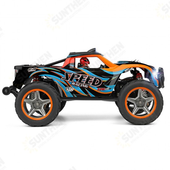 104009 1/10 2.4G 4WD Brushed RC Car High Speed Vehicle Models Toy 45km/h