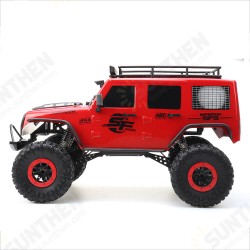 104311 1/10 2.4G 4X4 Crawler RC Car Desert Mountain Rock Vehicle Models With Two Motors LED Head Light Two Battery 104311 1/10 2.4G 4X4 Crawler RC Car Desert Mountain Rock Vehicle Models With Two Motors LED Head Light Two Battery