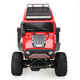 104311 1/10 2.4G 4X4 Crawler RC Car Desert Mountain Rock Vehicle Models With Two Motors LED Head Light Two Battery