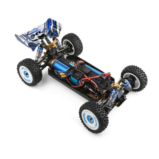 124017 Brushless New Upgraded 4300KV Motor 0.7M 19T Several 2200mAh Battery RTR 1/12 2.4G 4WD 70km/h RC Car Vehicles Metal Chassis Models Toys