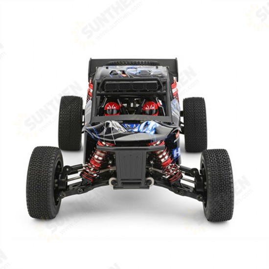 124018 1:12 RTR Upgraded 7.4V 2600mAh 2.4G 4WD 60km/h Metal Chassis RC Car Vehicles Models Two/Three Batteries