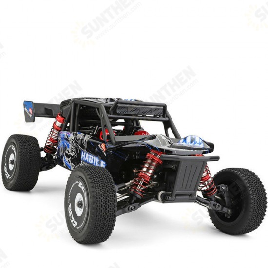 124018 1:12 RTR Upgraded 7.4V 2600mAh 2.4G 4WD 60km/h Metal Chassis RC Car Vehicles Models Two/Three Batteries