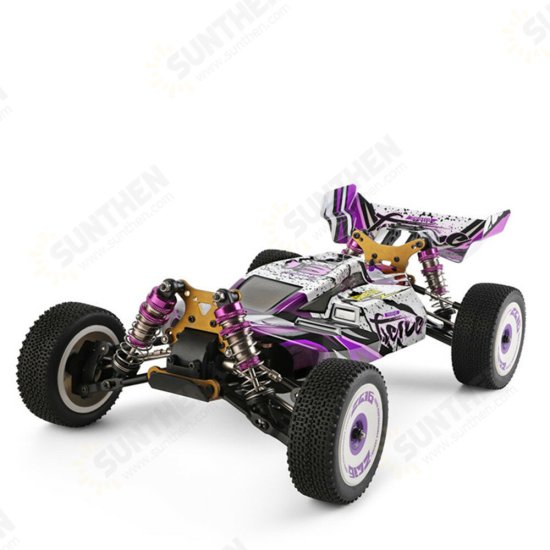 124019 RTR Two/Three Upgraded 2600mAh Battery 2.4G 4WD 60km/h Metal Chassis RC Car Vehicles Models Toys