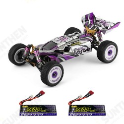 124019 RTR Two/Three Upgraded 2600mAh Battery 2.4G 4WD 60km/h Metal Chassis RC Car Vehicles Models Toys 124019 RTR Two/Three Upgraded 2600mAh Battery 2.4G 4WD 60km/h Metal Chassis RC Car Vehicles Models Toys