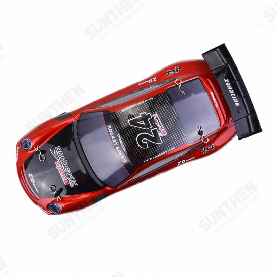 ZD 1/16 2.4G 4WD Racing ROCKET S16 Drift Brushless Flat Sports Drift RC Car Vehicle Models