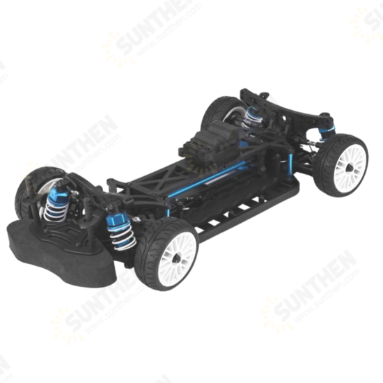 10426 1/10 4WD Drift RC Car Kit Electric On-Road Vehicle without Shell & Electronic Parts