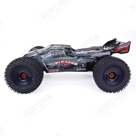 9021 V3 1/8 2.4G 4WD 80km/h 120A ESC Brushless RC Car Full Scale Electric Truggy RTR Model