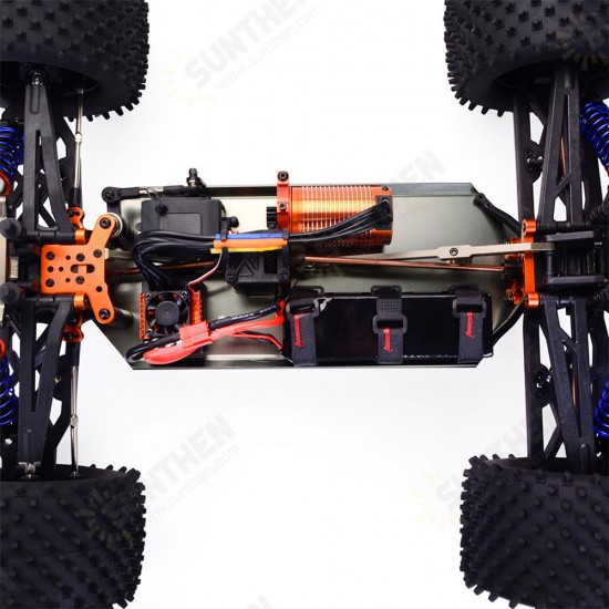 9021-V3 1/8 2.4G 4WD 80km/h 120A ESC Brushless RC Car Full Scale Electric Truggy RTR Toys