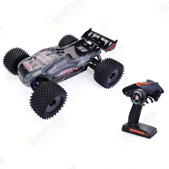 9021-V3 1/8 2.4G 4WD 80km/h 120A ESC Brushless RC Car Full Scale Electric Truggy RTR Toys